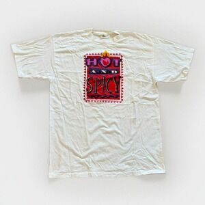 Vintage Hallmark Shirt Mens‎ XL Hot & Spicy Valentines Day Love 90s Romantic Sex